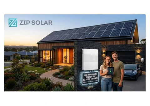 High Performance Solar Battery Solutions for Homes