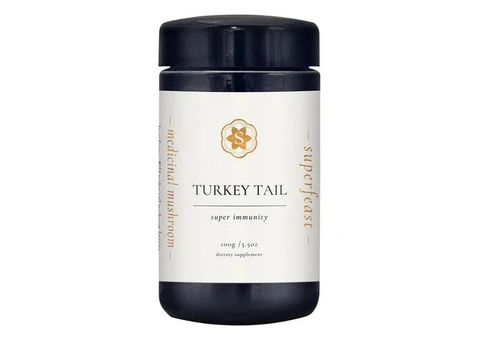 Order Superfeast Turkey Tail Powder for Daily Immunity Support