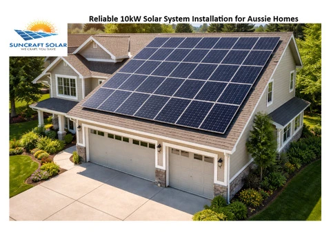 Reliable 10kW Solar System Installation for Aussie Homes 