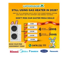 Upgrade Your Home Comfort – Easter Mega Deals on Multi-Split Air Conditioning!