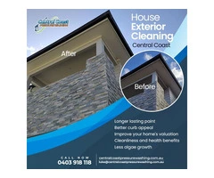 Transform Your Property with House Exterior Cleaning in Central Coast