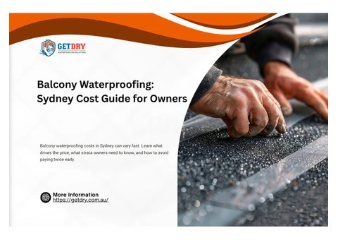 Balcony Waterproofing Cost in Sydney: What No One Tells You Until It’s Too Late