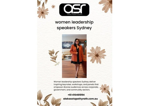 women leadership speakers Sydney