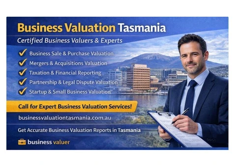 Business Valuation Tasmania | Certified Business Valuers & Experts