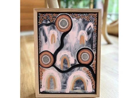 Aboriginal Wall Art with Cultural Design and Style