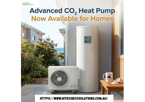 Advanced CO₂ Heat Pump Now Available for Homes