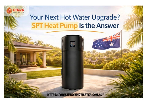 Your Next Hot Water Upgrade? SPT Heat Pump Is the Answer