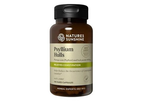 Natural Fibre Support for Daily Gut Health With Psyllium Hulls