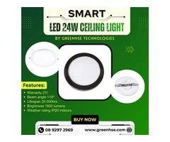 Smart 24W Ceiling Light Perth by Greenhse Technologies