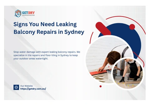 How to Know If Your Leaking Balcony Needs Repair in Sydney