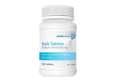 Stay Hydrated & Energised with Apohealth Salt 600mg