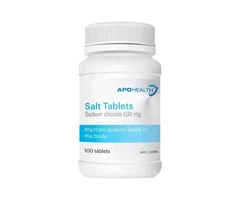 Stay Hydrated & Energised with Apohealth Salt 600mg