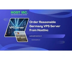 Order Reasonable Germany VPS Server from HostInc