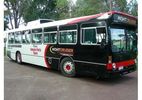 Celebrate in Style with Our Luxury Party Bus in Perth