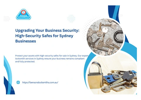 Why Local Businesses are Upgrading to High-Security Safes