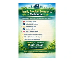 Family Problem Solution in Melbourne