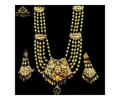 Elegant Rani Haar Gold Designs for Royal Bridal Looks