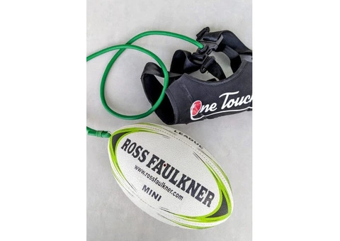 Match Quality Rugby Balls Perfect for Training & Game Day - 2/4