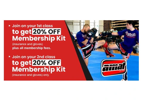 Checkout the Best Muay Thai Karate Classes of AMAF Australia