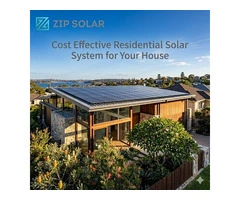 Cost Effective Residential Solar System for Your House