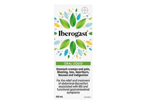 Natural Digestive Comfort with Iberogast Oral Liquid