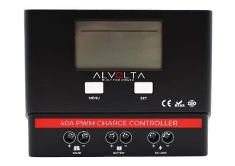 Buy High-Performance Alvolta 40a Pwm Solar Controller 12/24v System