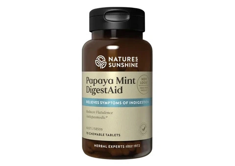 Looking for Natural Digestive Comfort? Try Papaya Mint Herbal Tablets for Daily Gut Support