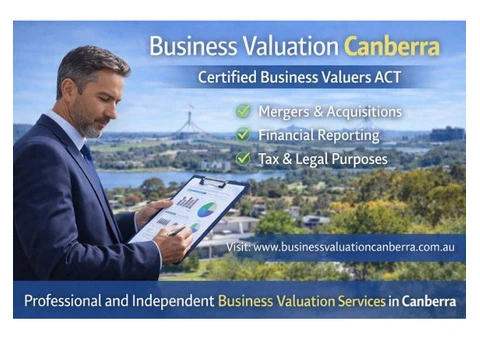 Business Valuation Canberra | Certified Business Valuers ACT