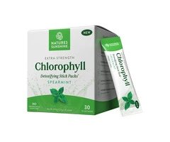 Support Natural Detox & Feel Refreshed with Extra Strength Spearmint Chlorophyll Drink
