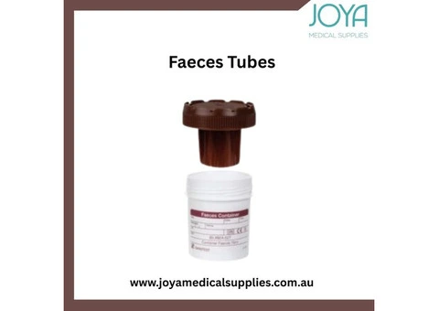 Buy Faeces Tubes in Australia - Joya Medical Supplies
