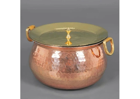 Handcrafted Copper Madurai Handi – Buy Online at Best Price