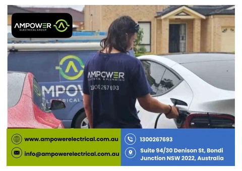 EV Charger Installation in Wollahra – Trusted Electrician