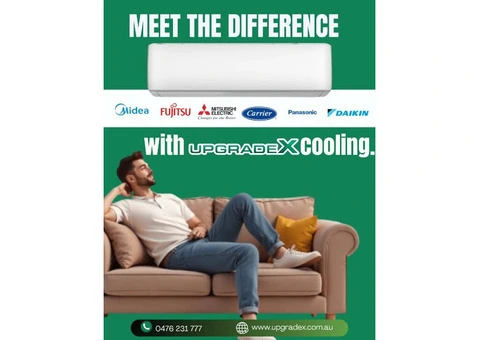 Stay Cool with UpgradeX Cooling – Split System Air Conditioning Experts
