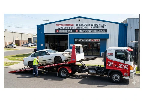 Direct Car Removal Melbourne: Get Top Cash for Your Car Today!