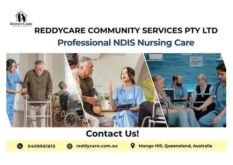 Professional NDIS Nursing Care – Enquire Now