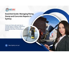 A Sydney Homeowner’s Maintenance Checklist: Concrete Repairs & Damp Prevention