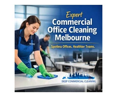 Trusted Commercial Office Cleaners Melbourne for Spotless Workspaces