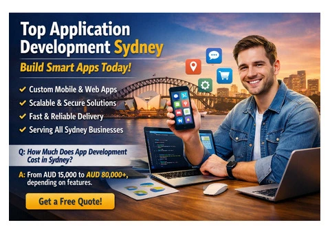Top Application Development Sydney  Build Smart Apps Today