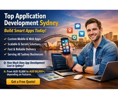 Top Application Development Sydney  Build Smart Apps Today
