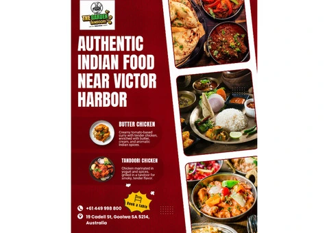Authentic Indian Food Near Victor Harbor | Dine-In Experience