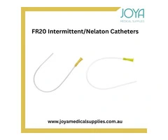 Buy FR20 Intermittent/Nelaton Catheters in Australia - Joya Medical Supplies