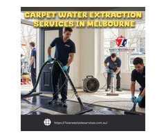 Carpet Water Extraction Services in Melbourne – Quick & Professional