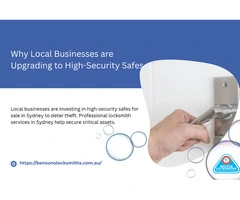 Why Local Businesses are Upgrading to High-Security Safes