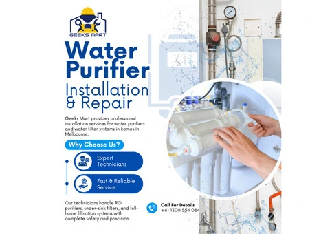 Professional Water Filter Installation Services in Melbourne