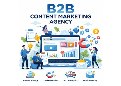 B2B Content Marketing Agency for Business-Focused Content Strategy