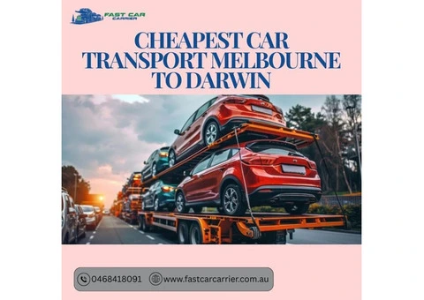 Melbourne to Darwin Car Transport | Cheap & Reliable Service
