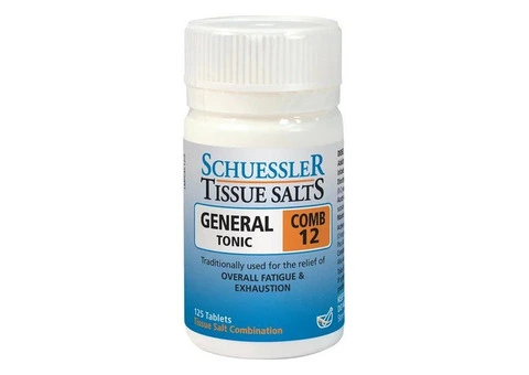 Restore Energy & Balance with Comb 12 Tissue Salts