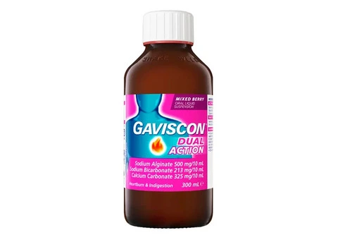 Mixed Berry Dual Action Chewable Tablets for Effective Heartburn Relief Support