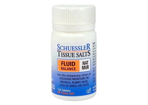 Feel Balanced & Refreshed with Nat Mur Tissue Salts