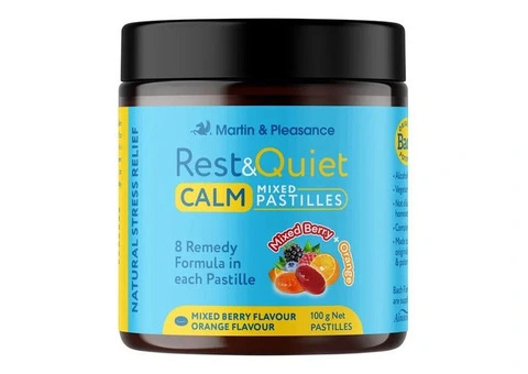 Delicious Calm Support with Mixed Berry & Orange Pastilles